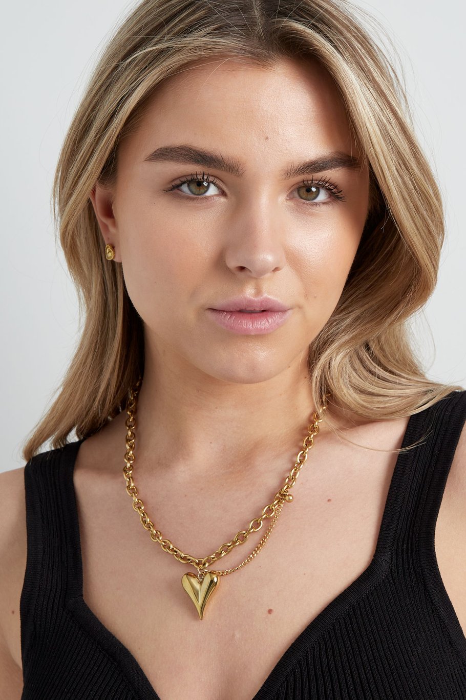 Necklace love life - Gold color Picture2